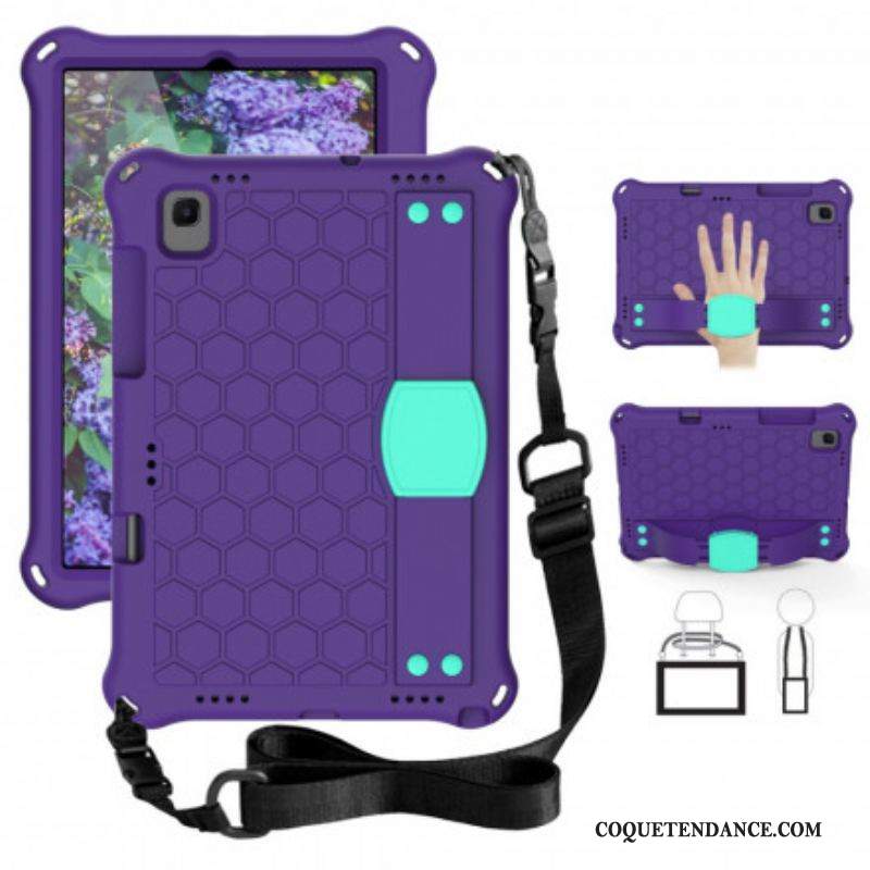 Coque Samsung Galaxy Tab A7 (2020) EVA Sangle-Support et Bandoulière