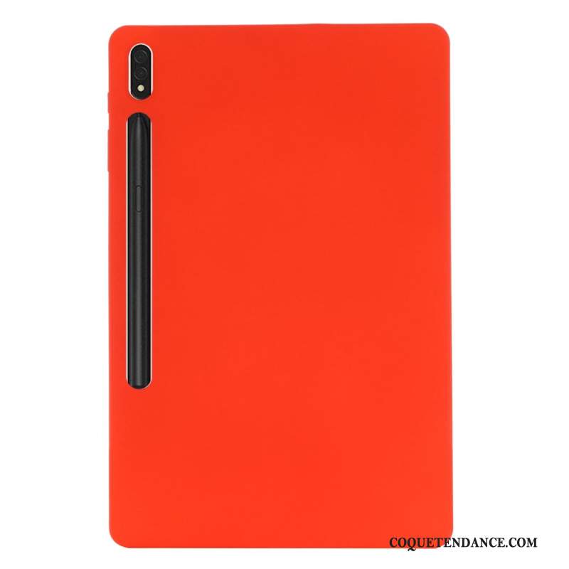 Coque Samsung Galaxy Tab S9 FE Plus Silicone Liquide