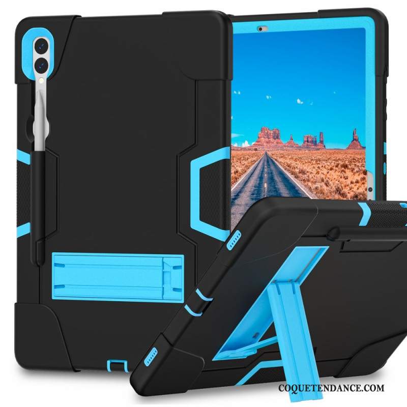 Coque Samsung Galaxy Tab S9 Plus Ultra Résistante Bicolore avec Support