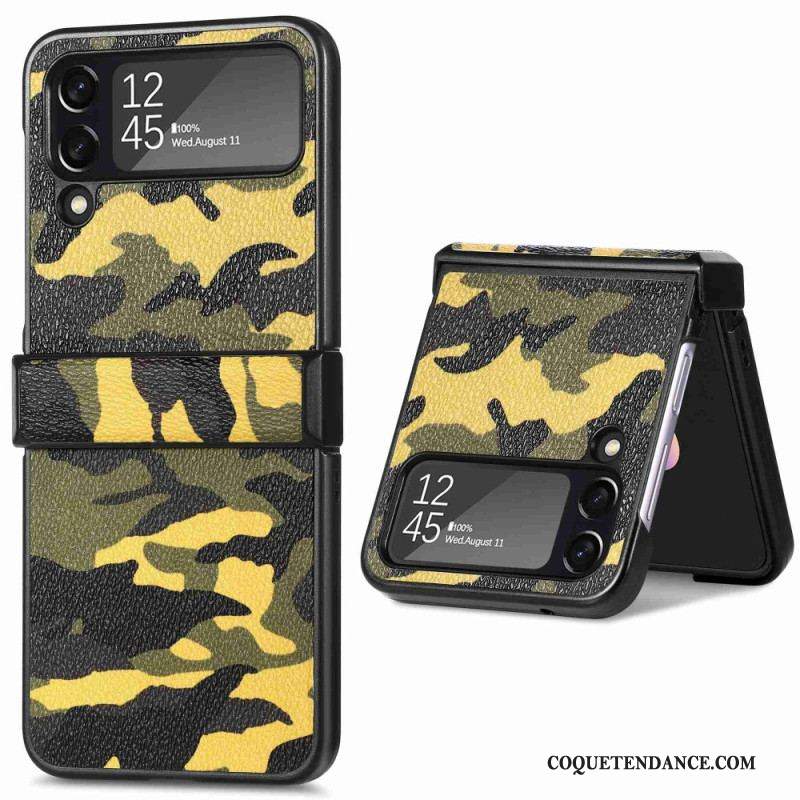 Coque Samsung Galaxy Z Flip 4 Camouflage Militaire