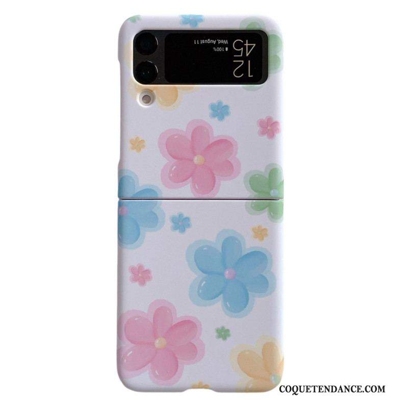 Coque Samsung Galaxy Z Flip 4 Jolies Fleurs