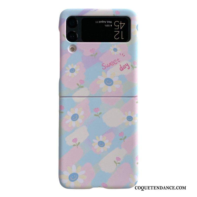 Coque Samsung Galaxy Z Flip 4 Petites Marguerites