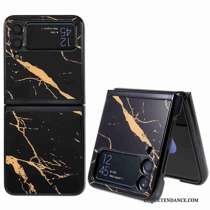 Coque Samsung Galaxy Z Flip 4 Style Marbre