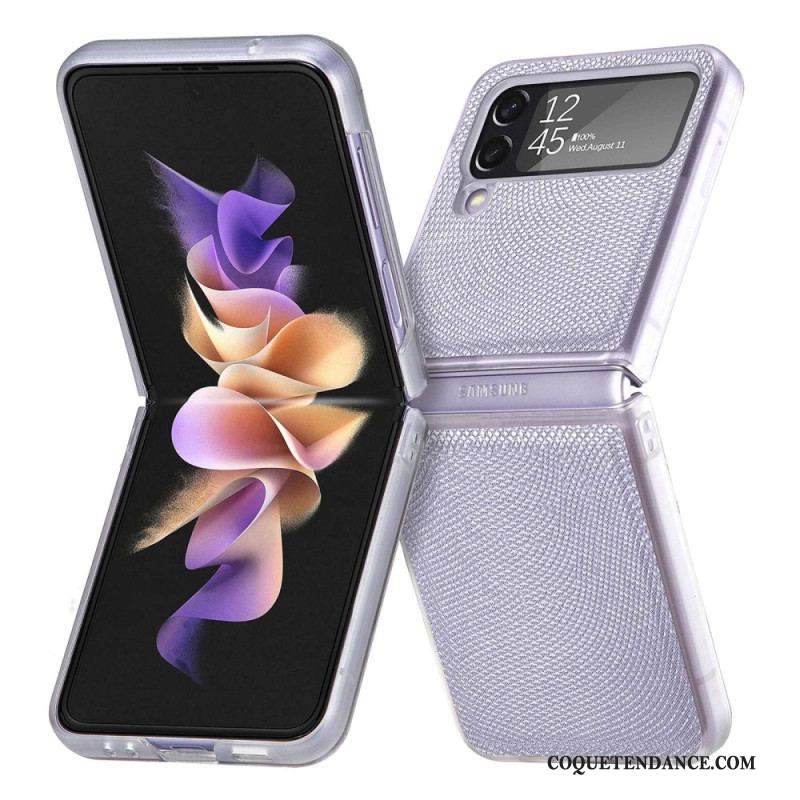 Coque Samsung Galaxy Z Flip 4 Style Serpent sur Silicone Transparent