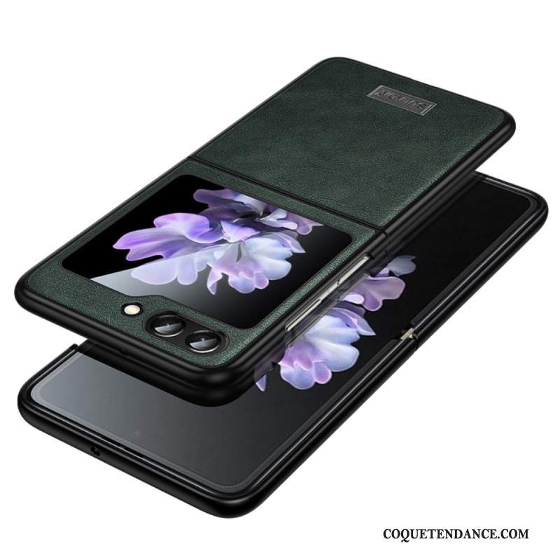 Coque Samsung Galaxy Z Flip 5 Simili Cuir SULADA