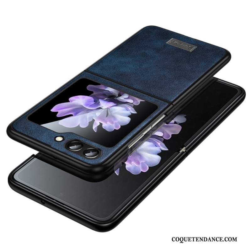 Coque Samsung Galaxy Z Flip 5 Simili Cuir SULADA