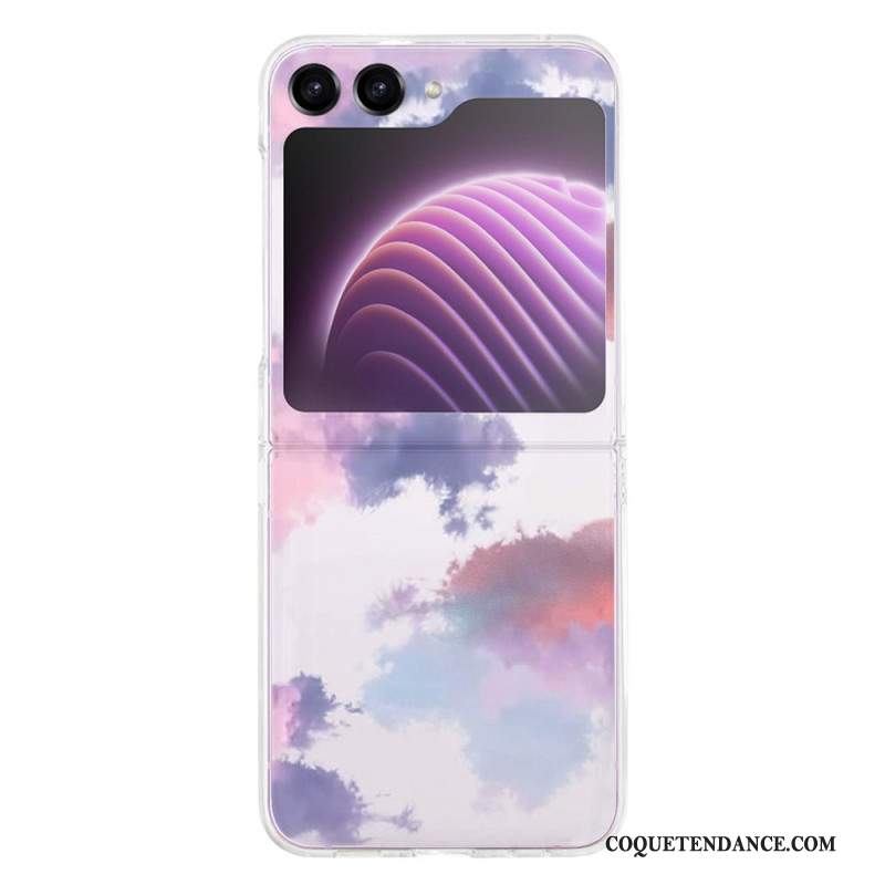 Coque Samsung Galaxy Z Flip 5 Transparente Ciel