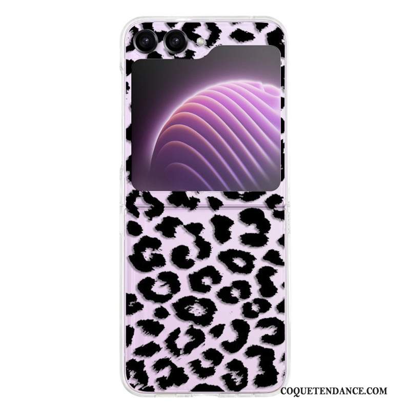 Coque Samsung Galaxy Z Flip 5 Transparente Empreintes