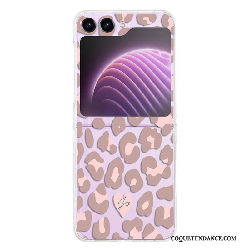 Coque Samsung Galaxy Z Flip 5 Transparente Empreintes