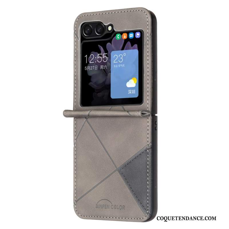 Coque Samsung Galaxy Z Flip 6 Géométrique