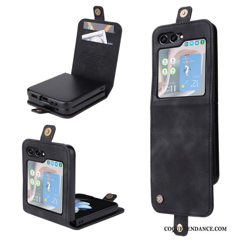 Coque Samsung Galaxy Z Flip 6 Porte-Cartes YIKATU