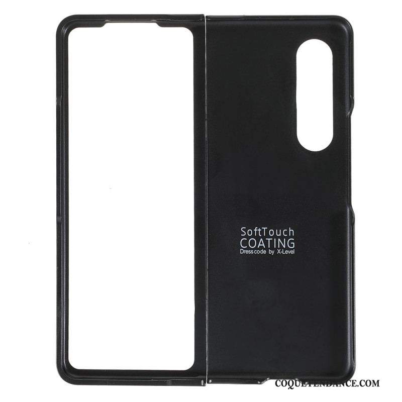 Coque Samsung Galaxy Z Fold 3 5G Fibre Carbone X-LEVEL