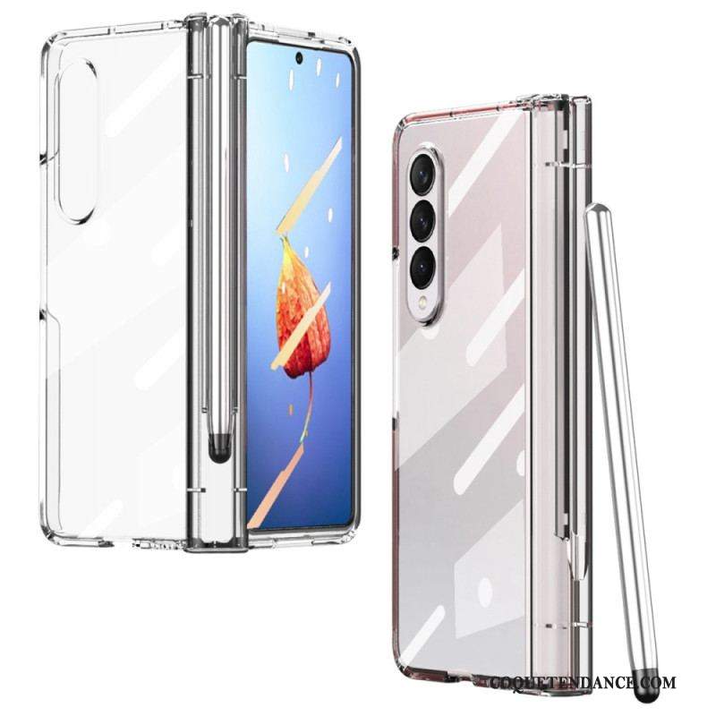 Coque Samsung Galaxy Z Fold 4 Frosted Shell avec Stylet