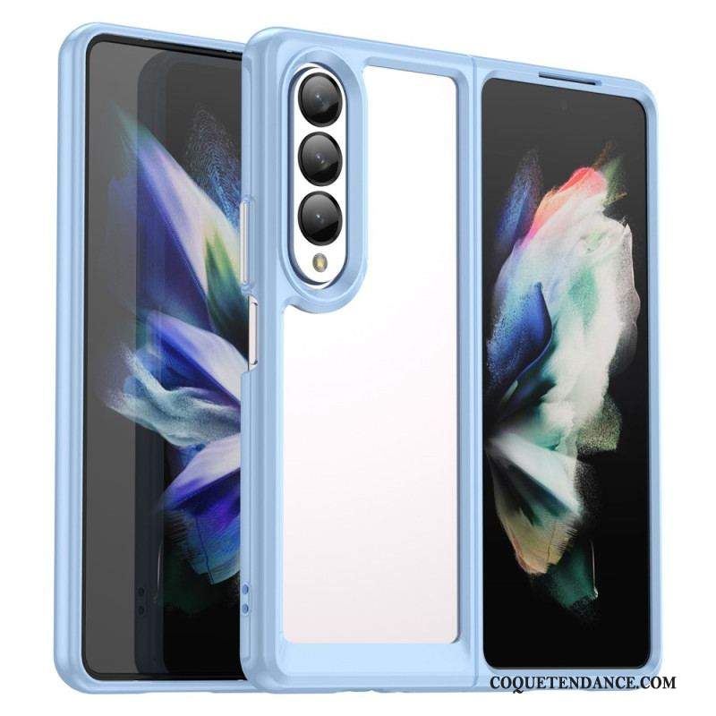 Coque Samsung Galaxy Z Fold 4 Plastique Color