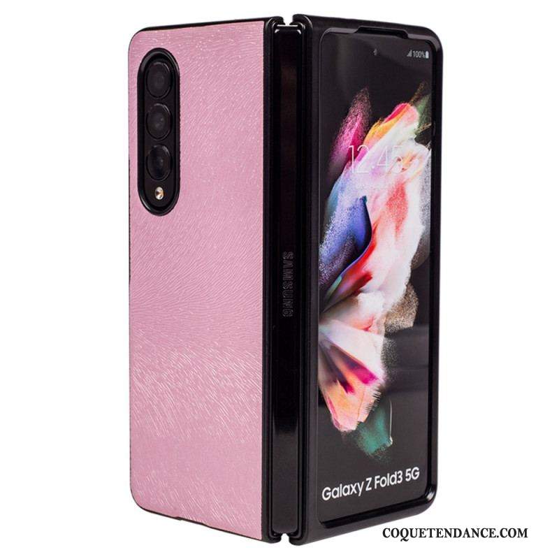 Coque Samsung Galaxy Z Fold 4 Relief Fourrure