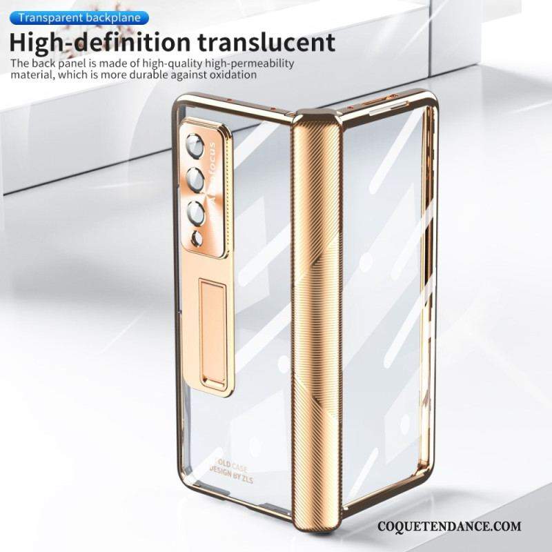 Coque Samsung Galaxy Z Fold 4 Transparente Verre Trempé et Charnière