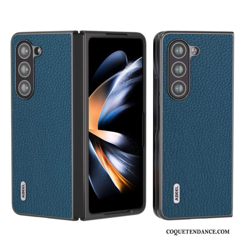 Coque Samsung Galaxy Z Fold 5 Classique Cuir ABEEL