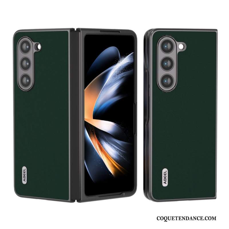 Coque Samsung Galaxy Z Fold 5 Cuir ABEEL