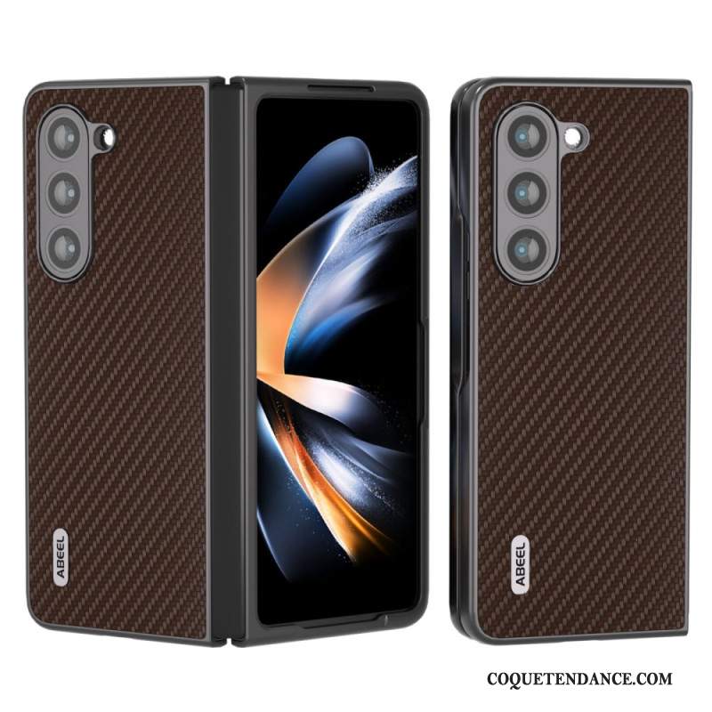 Coque Samsung Galaxy Z Fold 5 Fibre de Carbone ABEEL