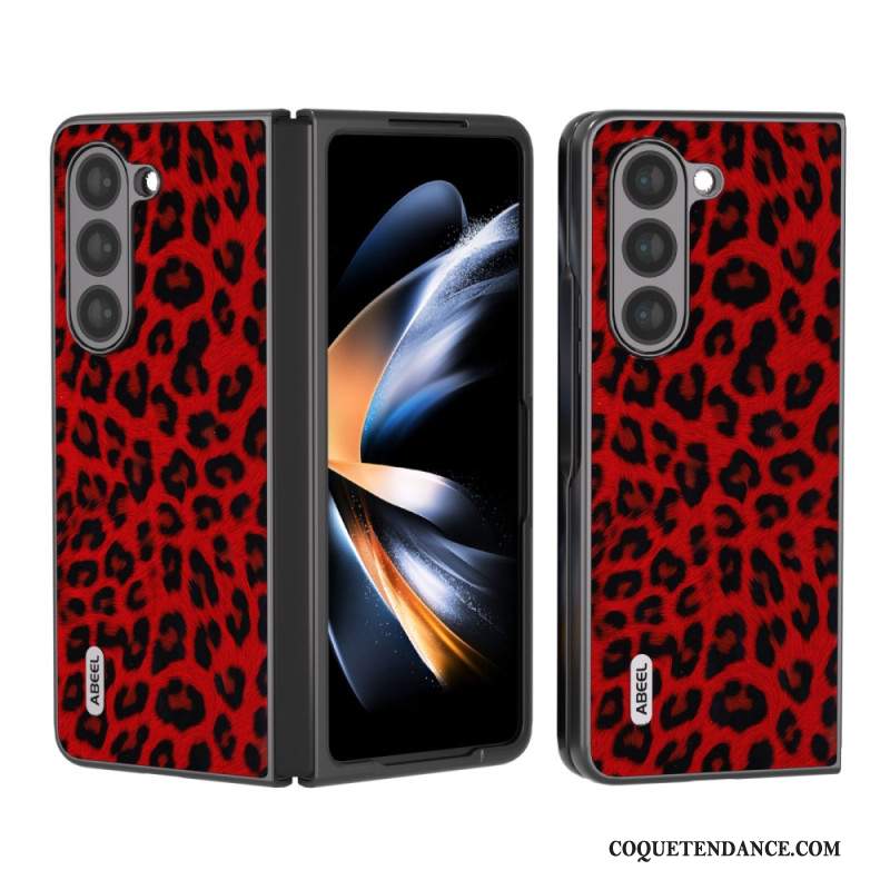 Coque Samsung Galaxy Z Fold 5 Léopard ABEEL