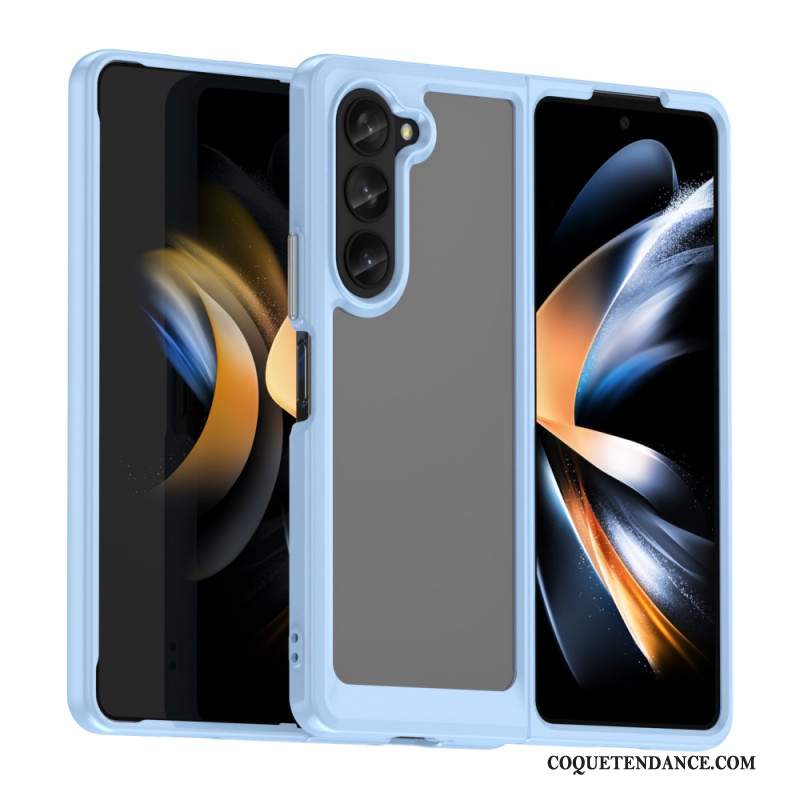 Coque Samsung Galaxy Z Fold 5 Rebords Silicone