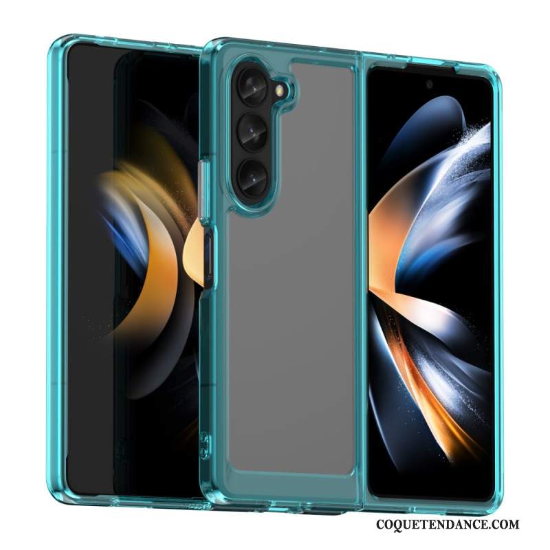 Coque Samsung Galaxy Z Fold 5 Rebords Silicone