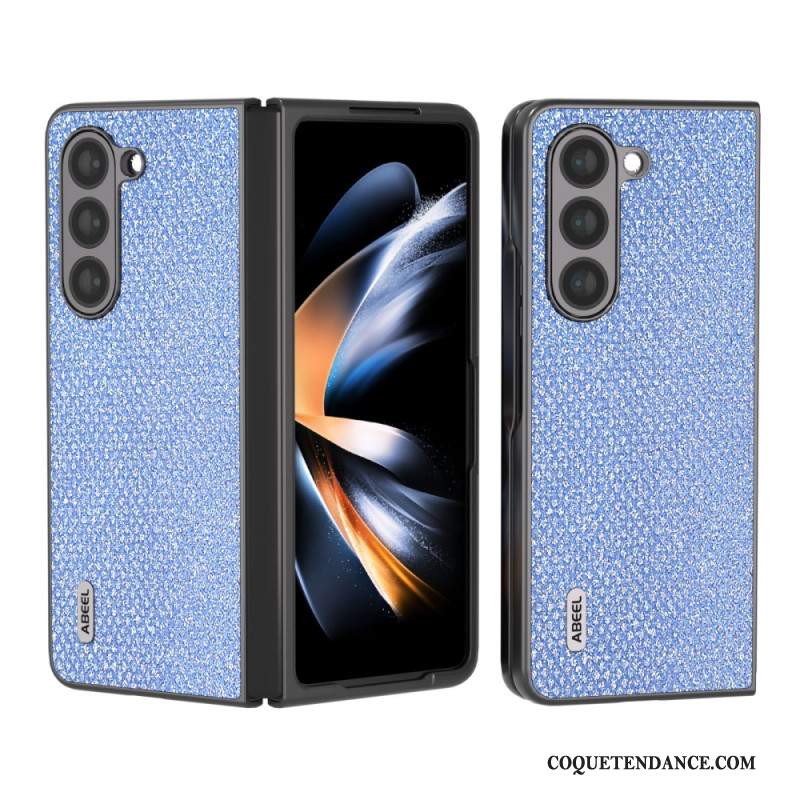 Coque Samsung Galaxy Z Fold 5 Simili Cuir ABEEL