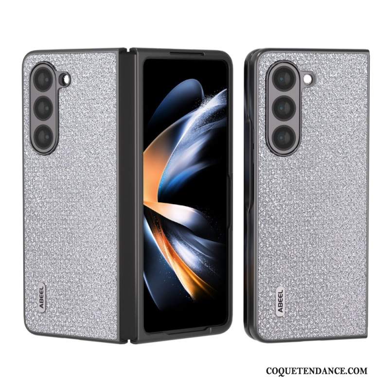 Coque Samsung Galaxy Z Fold 5 Simili Cuir ABEEL