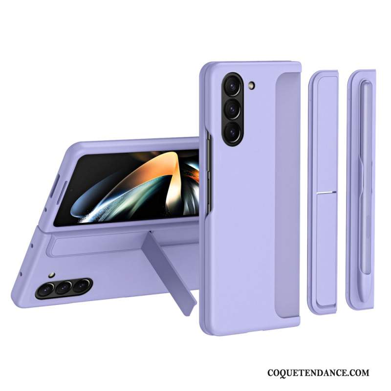 Coque Samsung Galaxy Z Fold 5 avec Support et Porte-Stylet