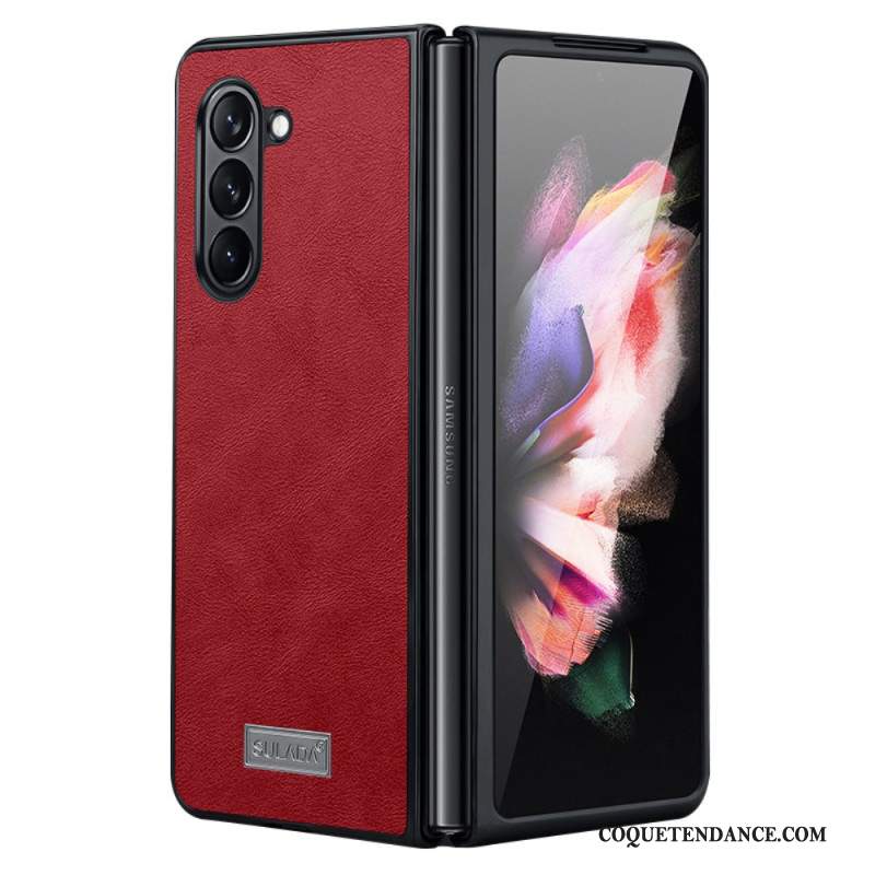 Coque Samsung Galaxy Z Fold 5 Élégance Cuir ABEEL