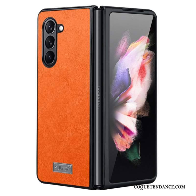 Coque Samsung Galaxy Z Fold 5 Élégance Cuir ABEEL