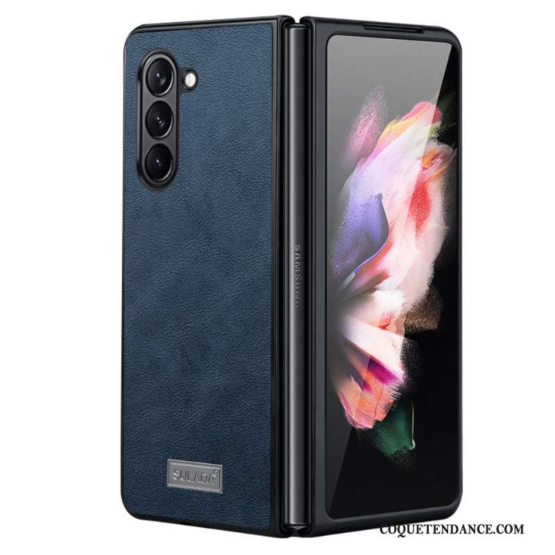 Coque Samsung Galaxy Z Fold 5 Élégance Cuir ABEEL