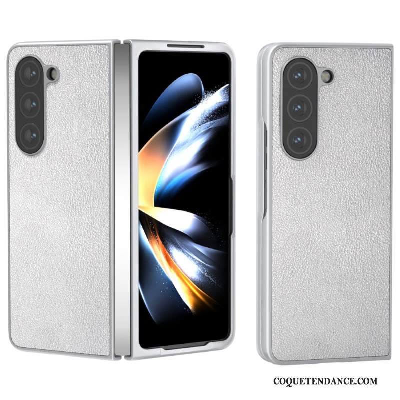 Coque Samsung Galaxy Z Fold 6 Effet Cuir