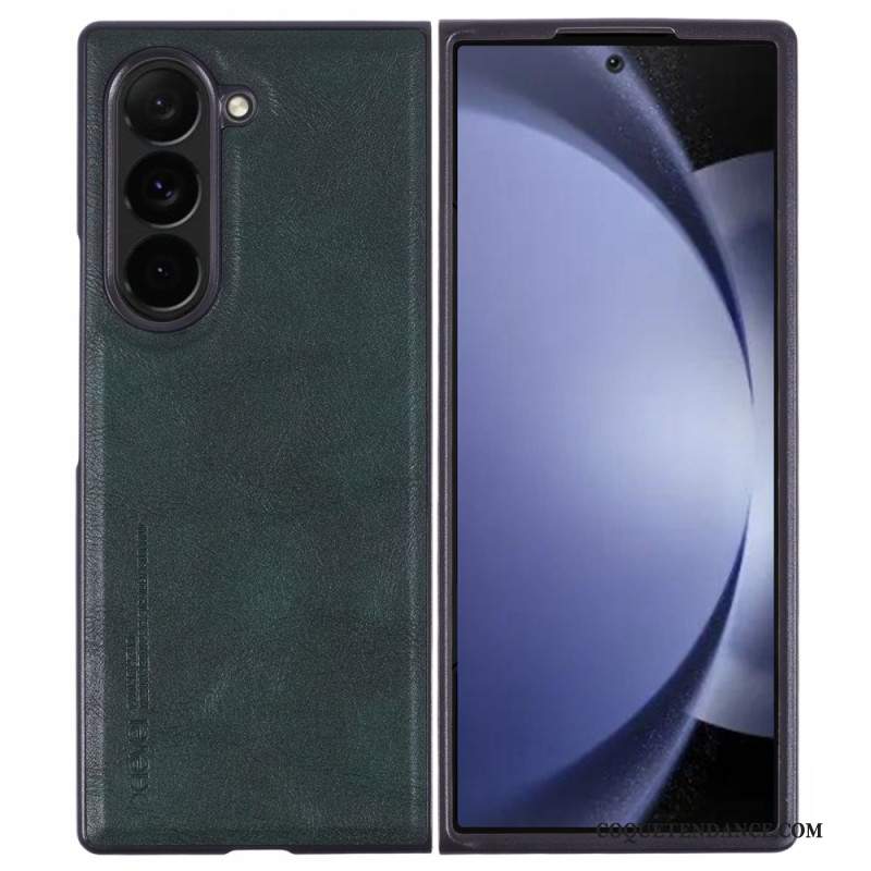 Coque Samsung Galaxy Z Fold 6 Simili Cuir X-LEVEL