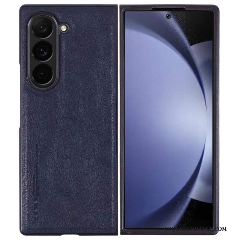 Coque Samsung Galaxy Z Fold 6 Simili Cuir X-LEVEL