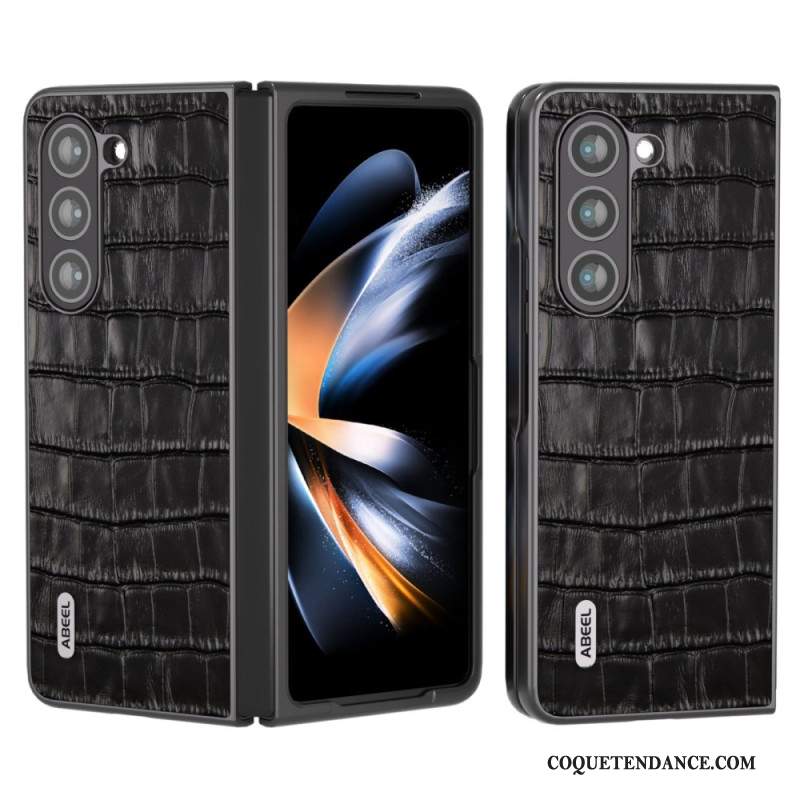 Coque Samsung Galaxy Z Fold 6 Texture Crcodile ABEEL