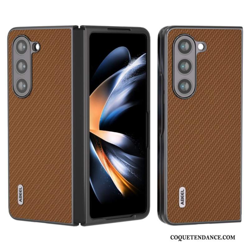 Coque Samsung Galaxy Z Fold 6 Texture Fibre Carbone ABEEL