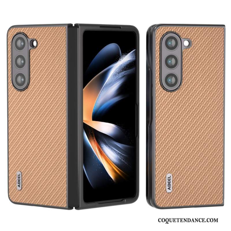 Coque Samsung Galaxy Z Fold 6 Texture Fibre Carbone ABEEL