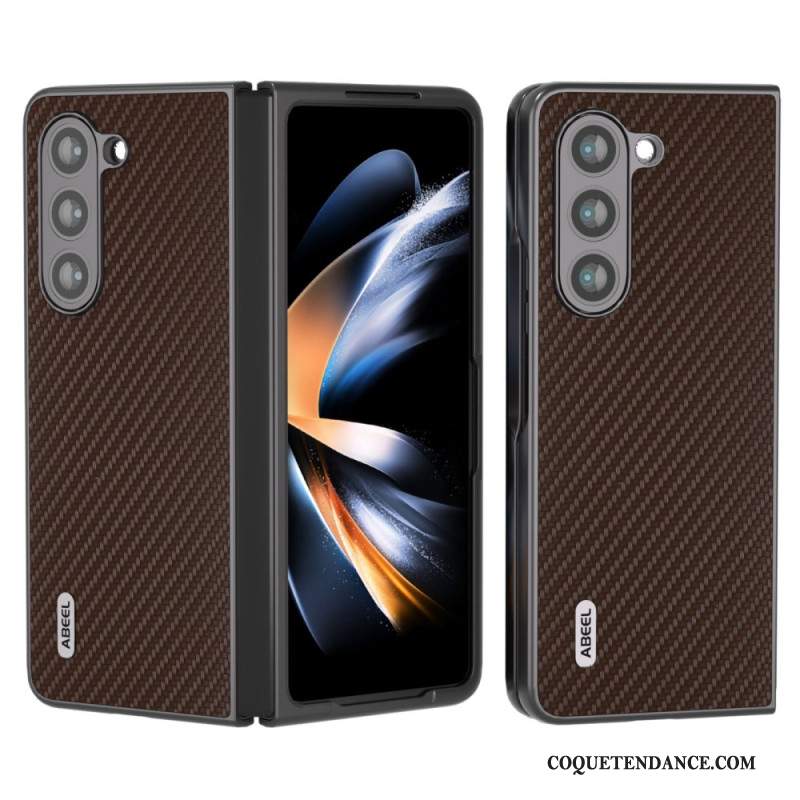 Coque Samsung Galaxy Z Fold 6 Texture Fibre Carbone ABEEL