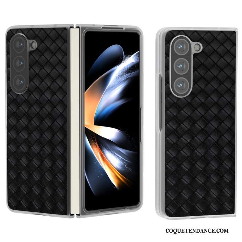 Coque Samsung Galaxy Z Fold 6 Texture Tissée