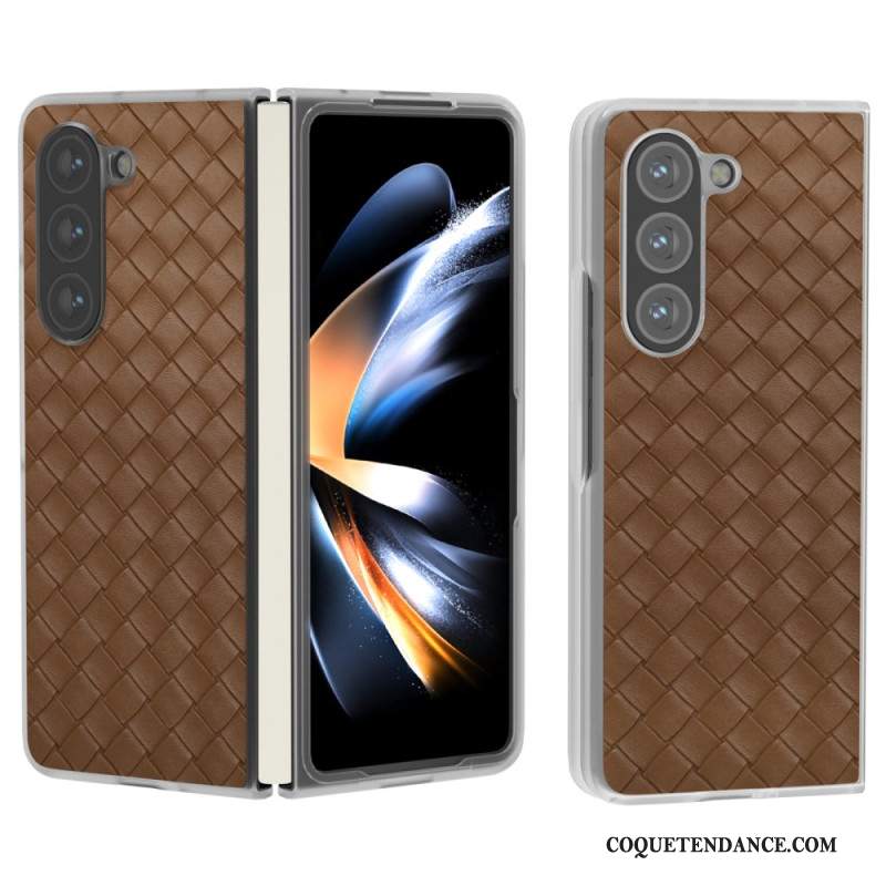 Coque Samsung Galaxy Z Fold 6 Texture Tissée