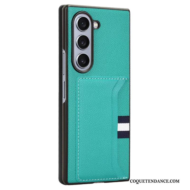 Coque Samsung Galaxy Z Fold 6 Tricolore Porte-Cartes