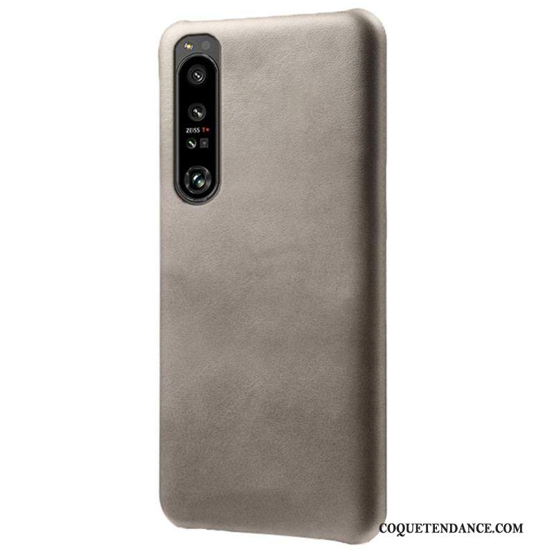 Coque Sony Xperia 1 IV Effet Cuir