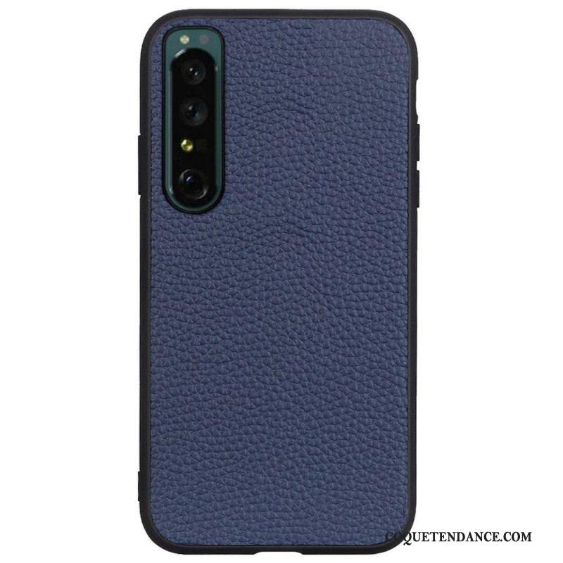 Coque Sony Xperia 1 IV Hybride Véritable Cuir