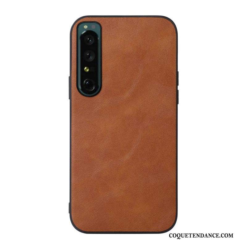 Coque Sony Xperia 1 IV Style Cuir