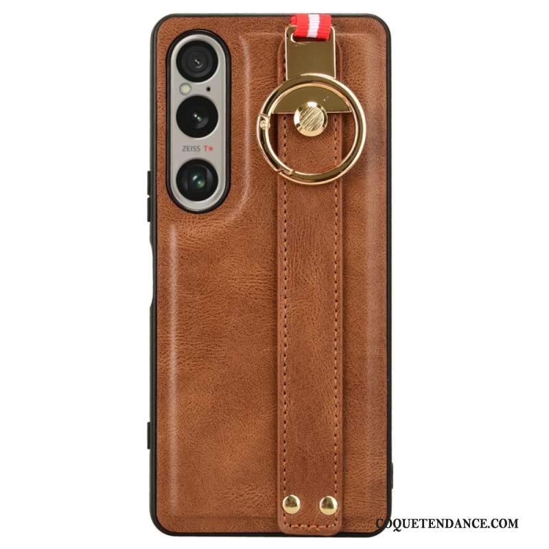 Coque Sony Xperia 1 VI Sangle et Anneau