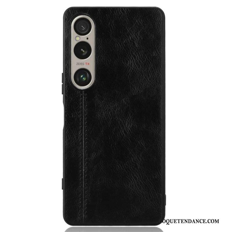 Coque Sony Xperia 1 VI Simili Cuir