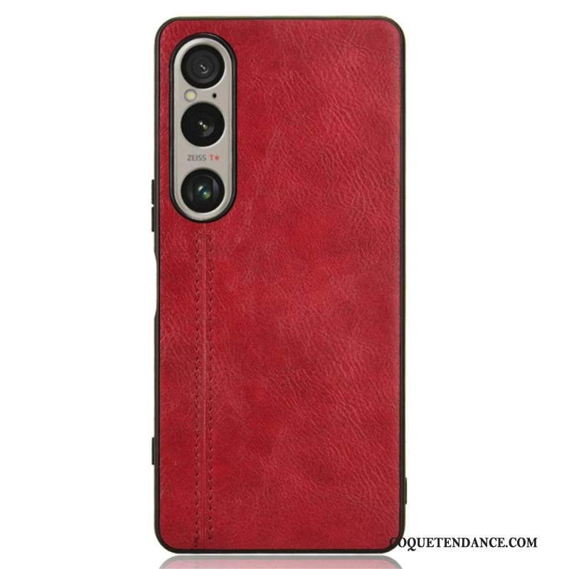 Coque Sony Xperia 1 VI Simili Cuir