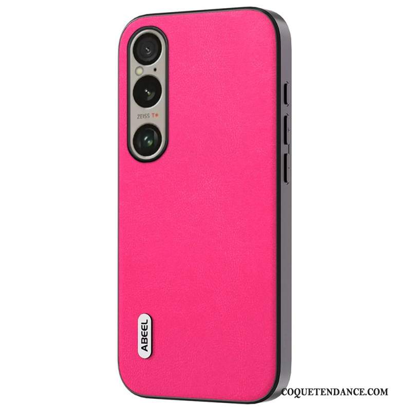 Coque Sony Xperia 1 VI Simili Cuir ABEEL