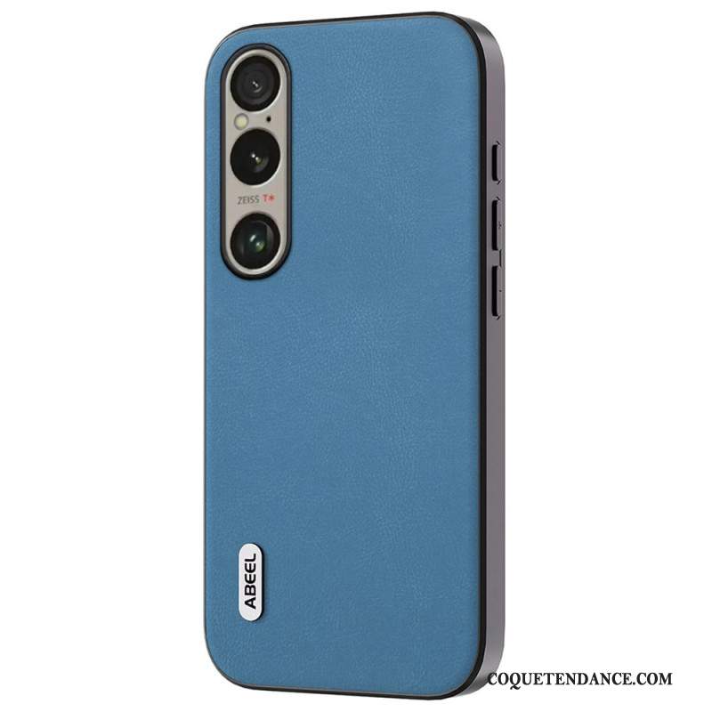 Coque Sony Xperia 1 VI Simili Cuir ABEEL